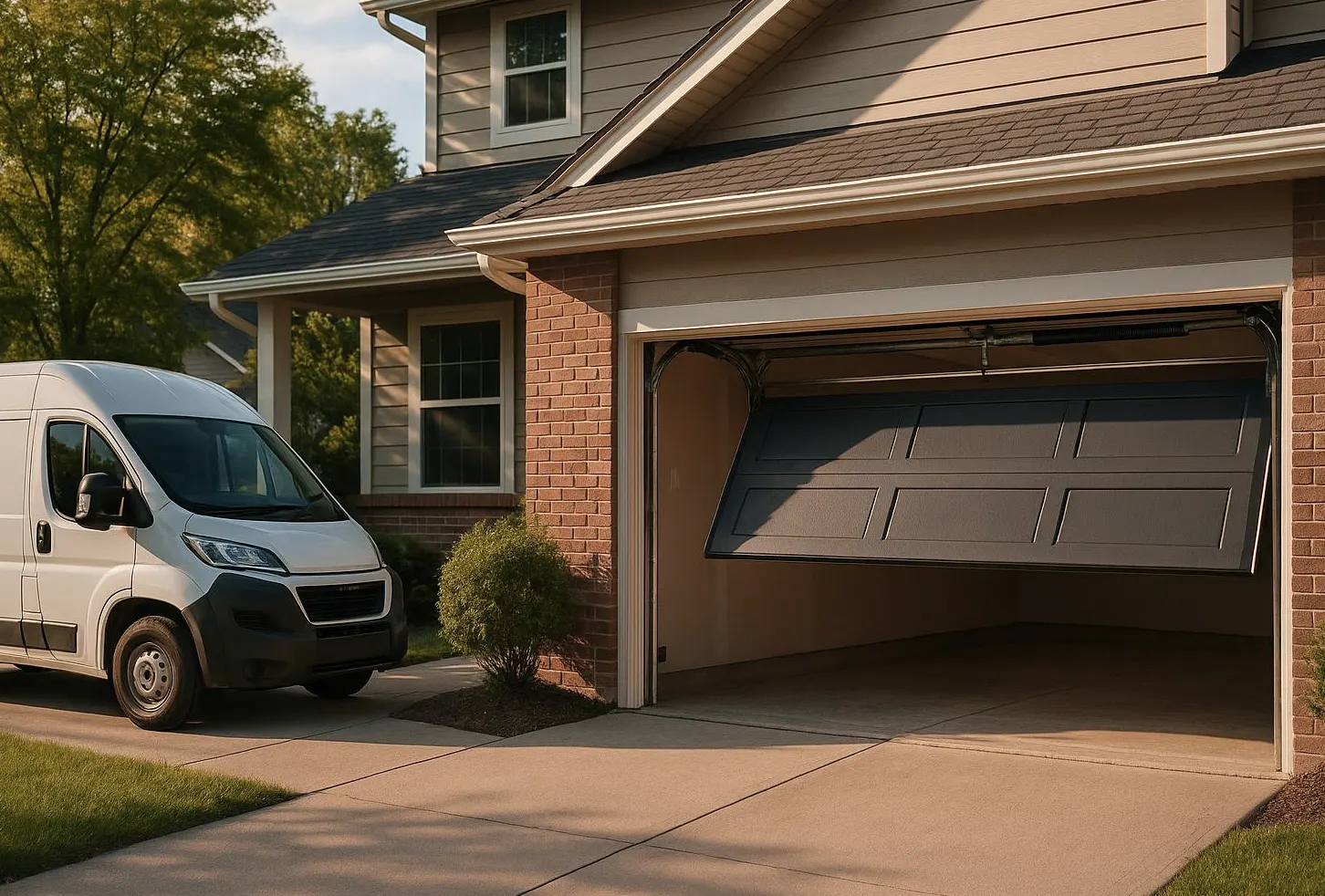 Garage Door in Clinton